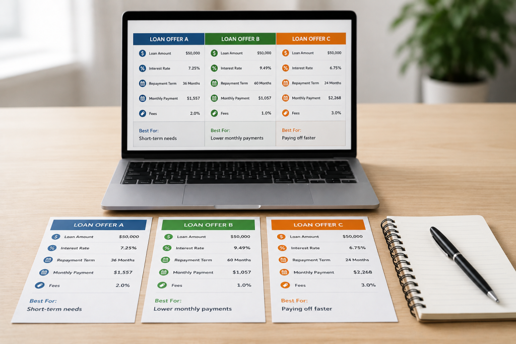How to Compare Startup Loan Offers and Choose the Right Funding Option